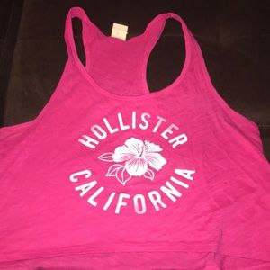 racer back hollister tank